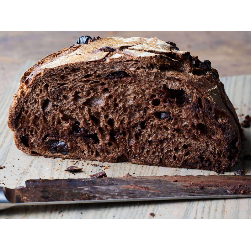 chocolate cherry loaf