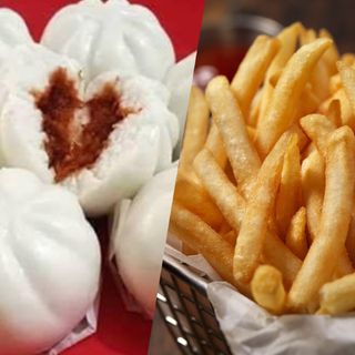 Bundle 2: Long French Fries & Mini Asado Siopao