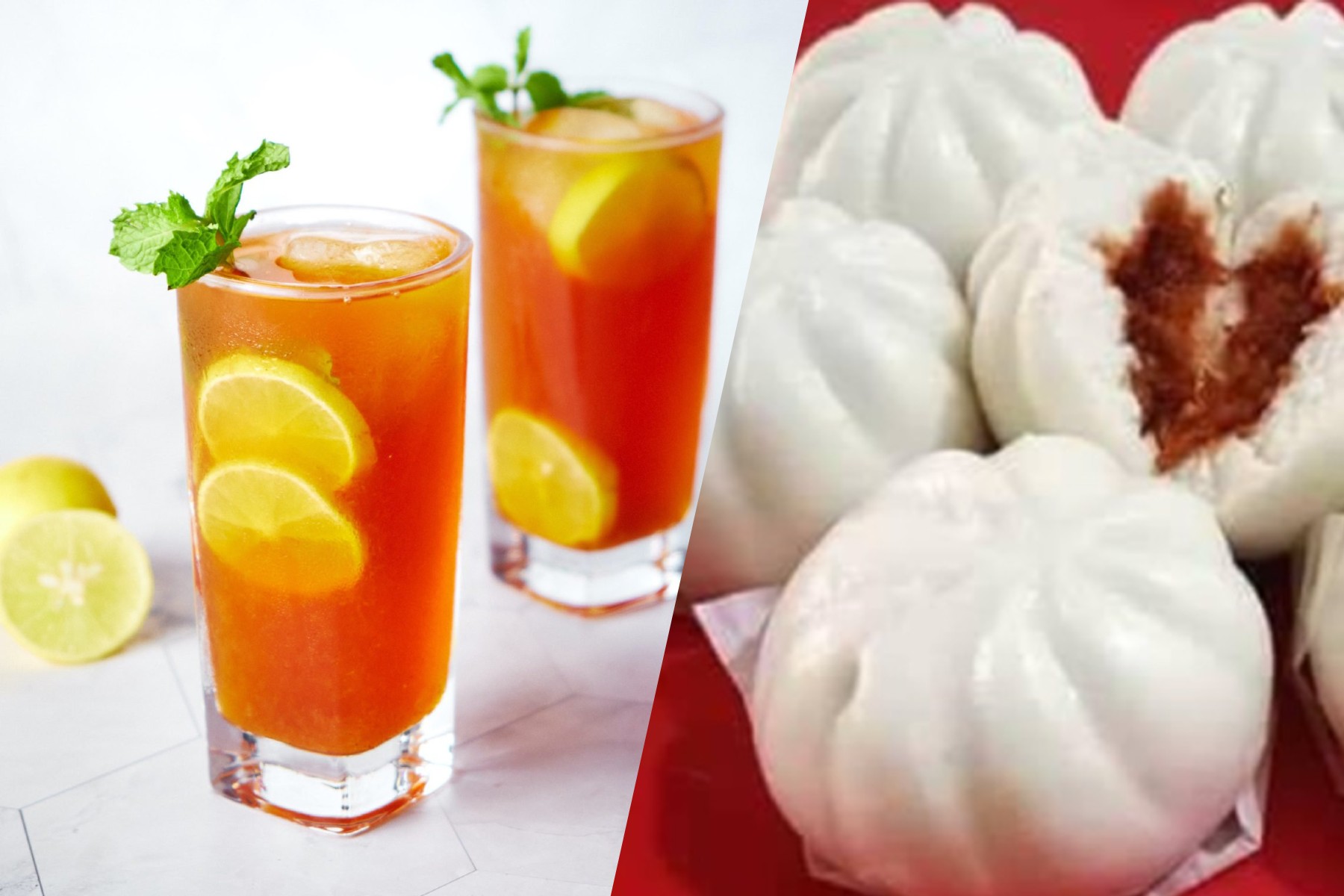 Bundle 4: Mini Asado Siopao and Iced Tea Main Image