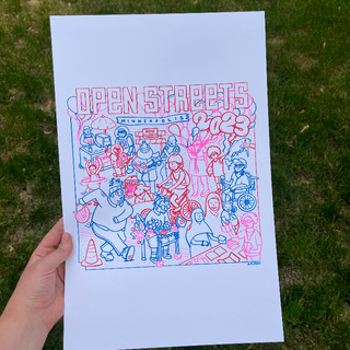 2023 Risograph Art Poster