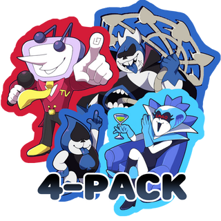 Deltarune Darkners Pack (x4)