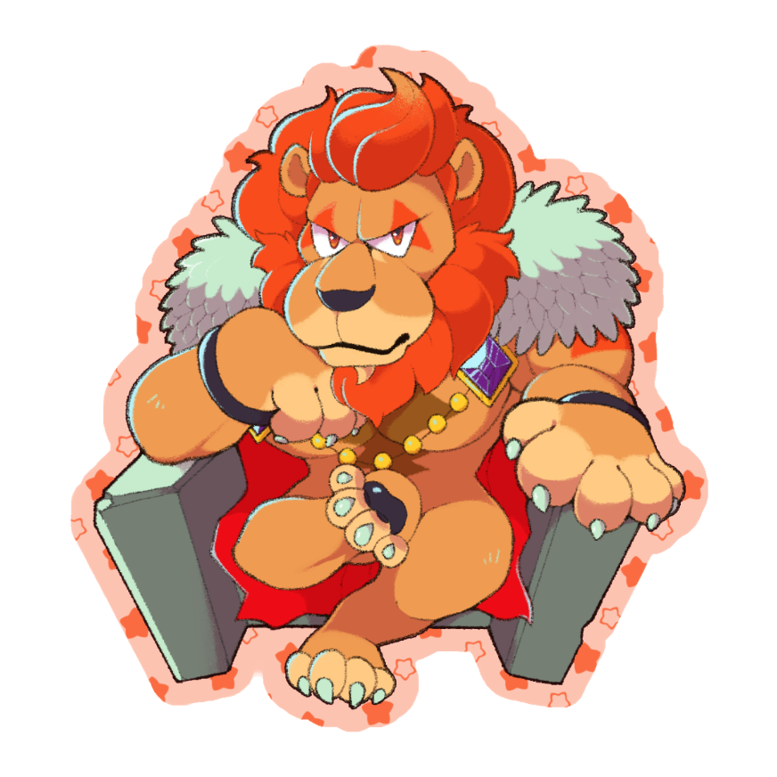 Leongar (Orange borders)