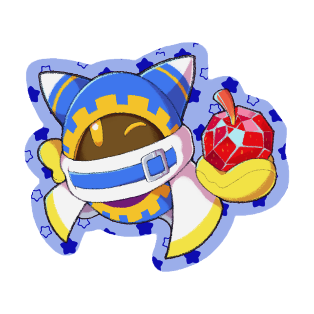 Magolor (Blue borders)