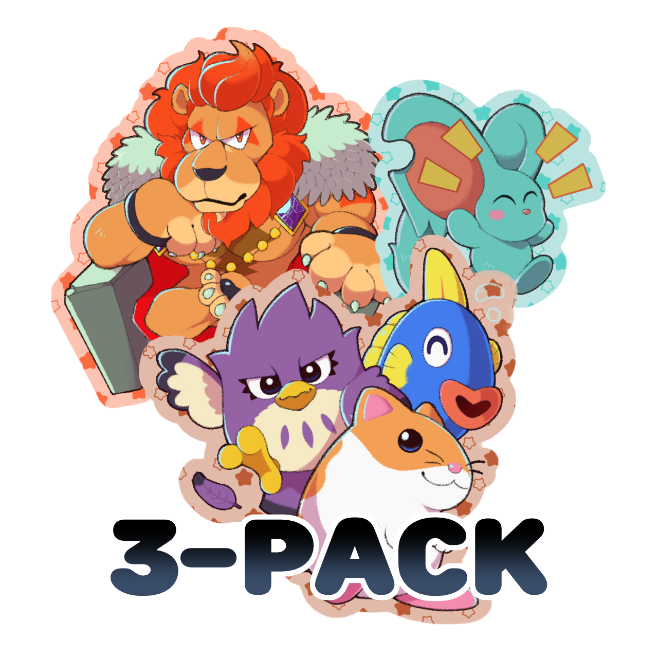 Kirby Animal Allies Pack (x3)