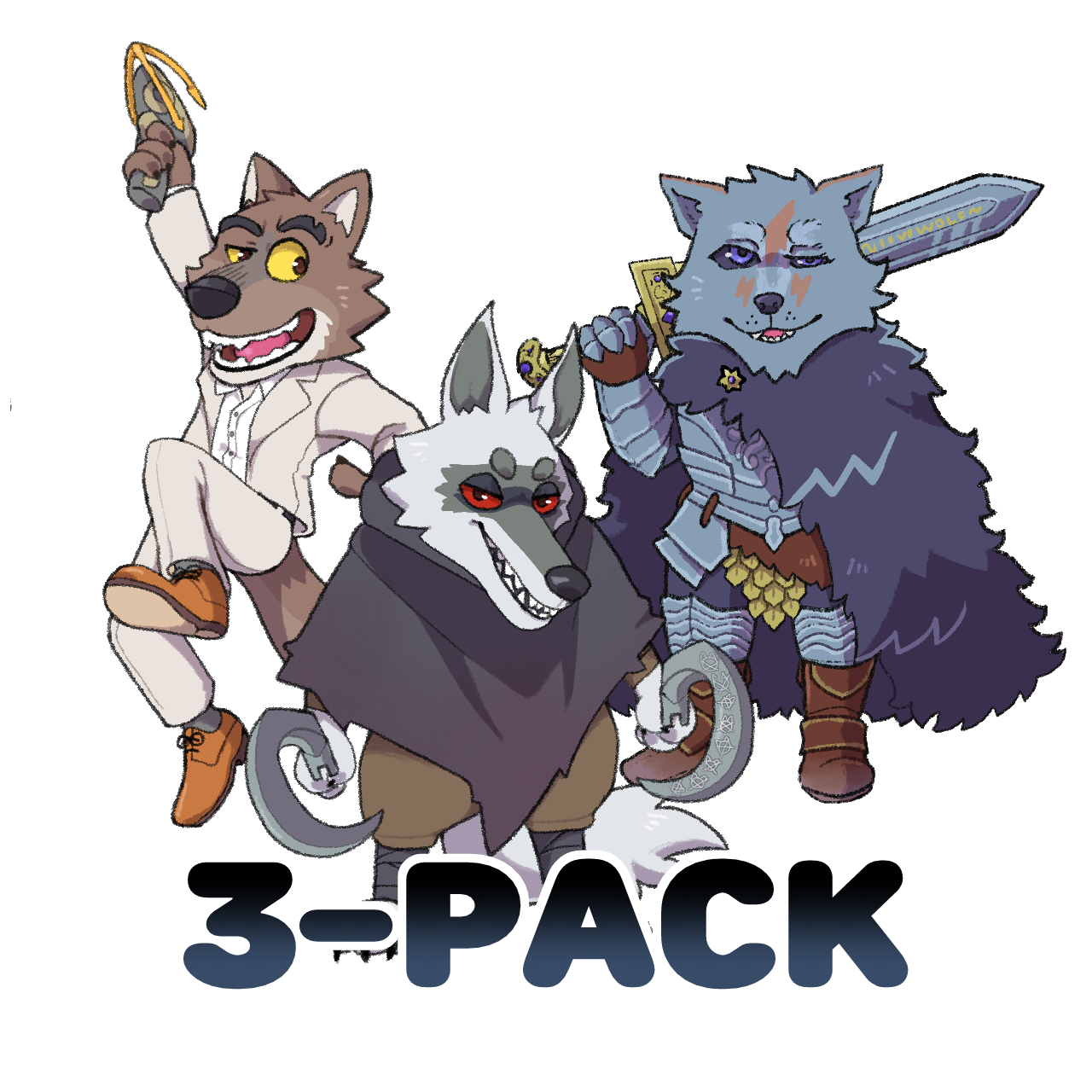 Wolf Pack 1 (x3)