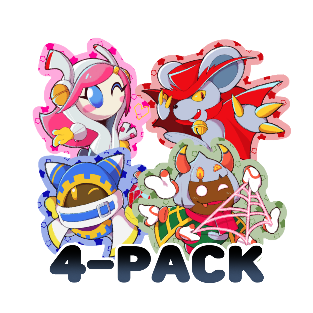 Kirby Foe to Friend Pack (x4)