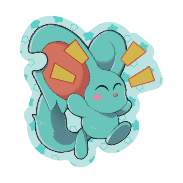 Elfilin (Aqua borders)