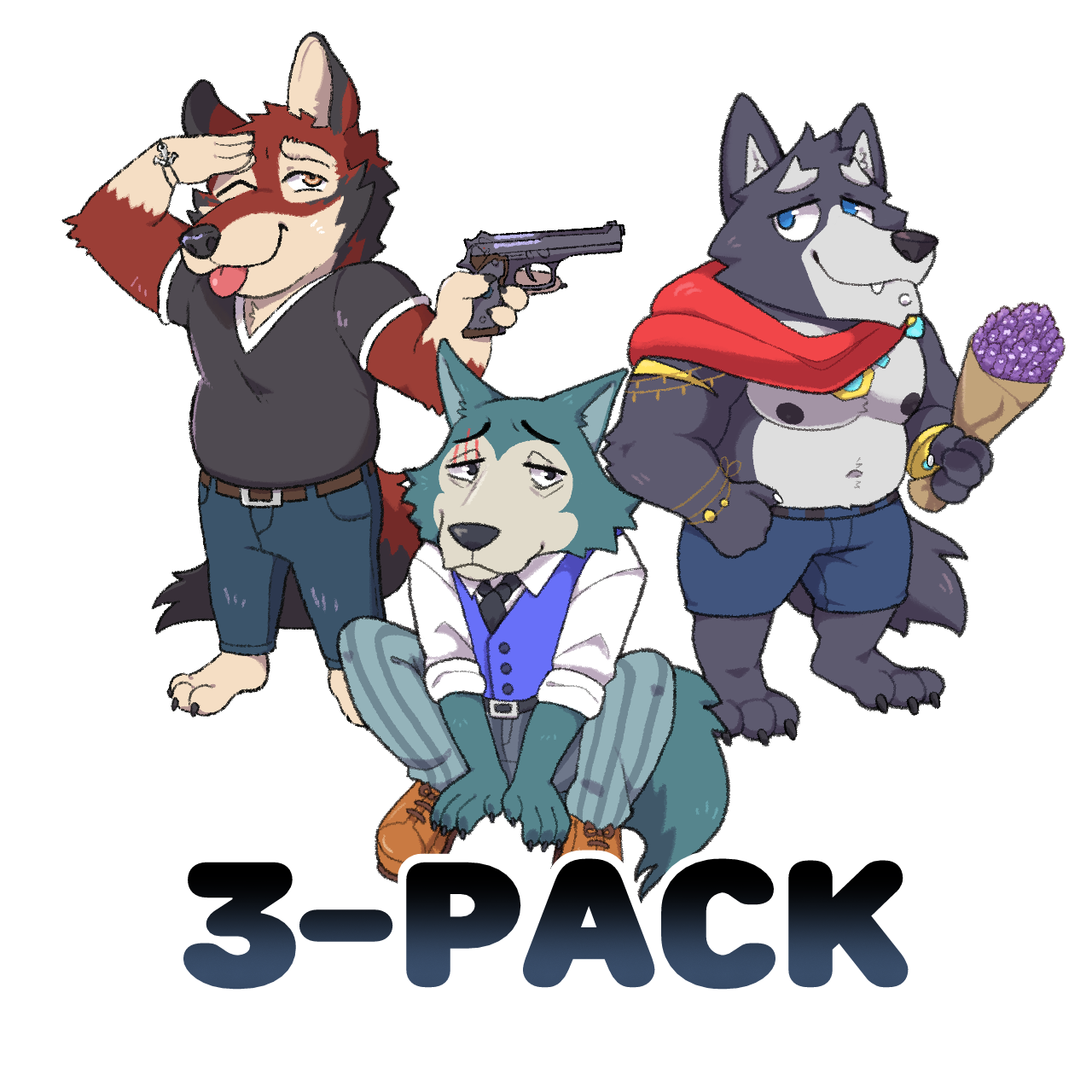 Wolf Pack 2 (x3)