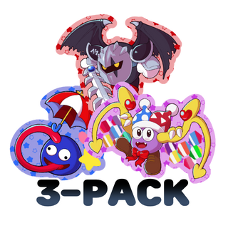 Kirby Floating Foes and Friends Pack (x3)
