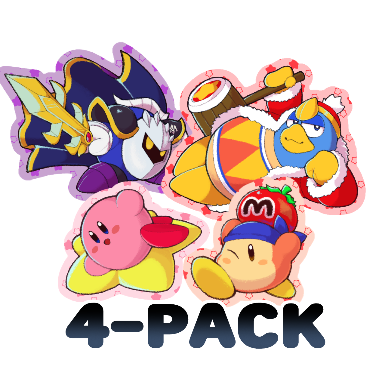 Kirby's Return To Dreamland Pack (x4)