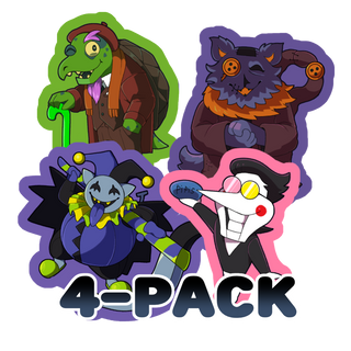 Deltarune Freedom Pack (x4)