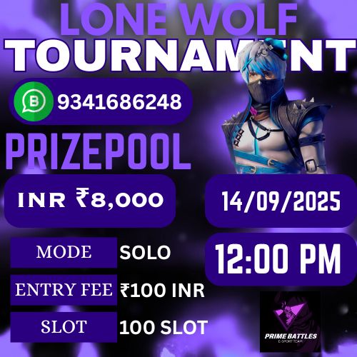 LONE WOLF&nbsp;<span style="font-family: Figtree; font-size: 3rem;">SOLO</span> - Banner