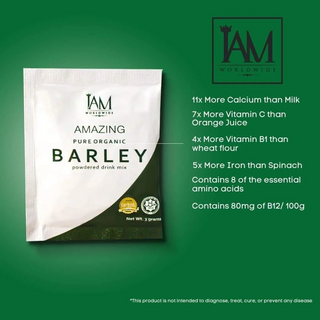 Amazing Pure Organic Barley 3g Sachet Pack