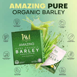 Amazing Pure Organic Barley Powdered Drink