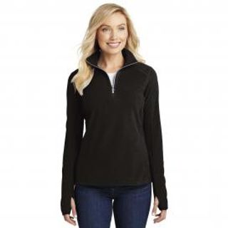 Port Authority L224 Ladies 1/4 zip fleece 