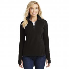 Port Authority L224 Ladies 1/4 zip fleece  Main Image