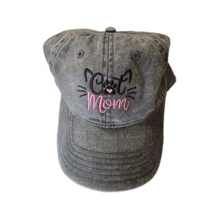 Cat Mom Ball Cap