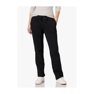 Sweat pants-open bottom leg