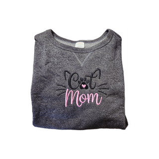 Cat Mom Sweat Shirt