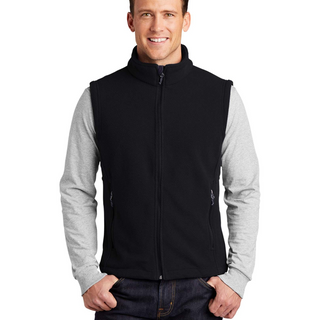 Port Authority F219 Fleece Vest Mens Black