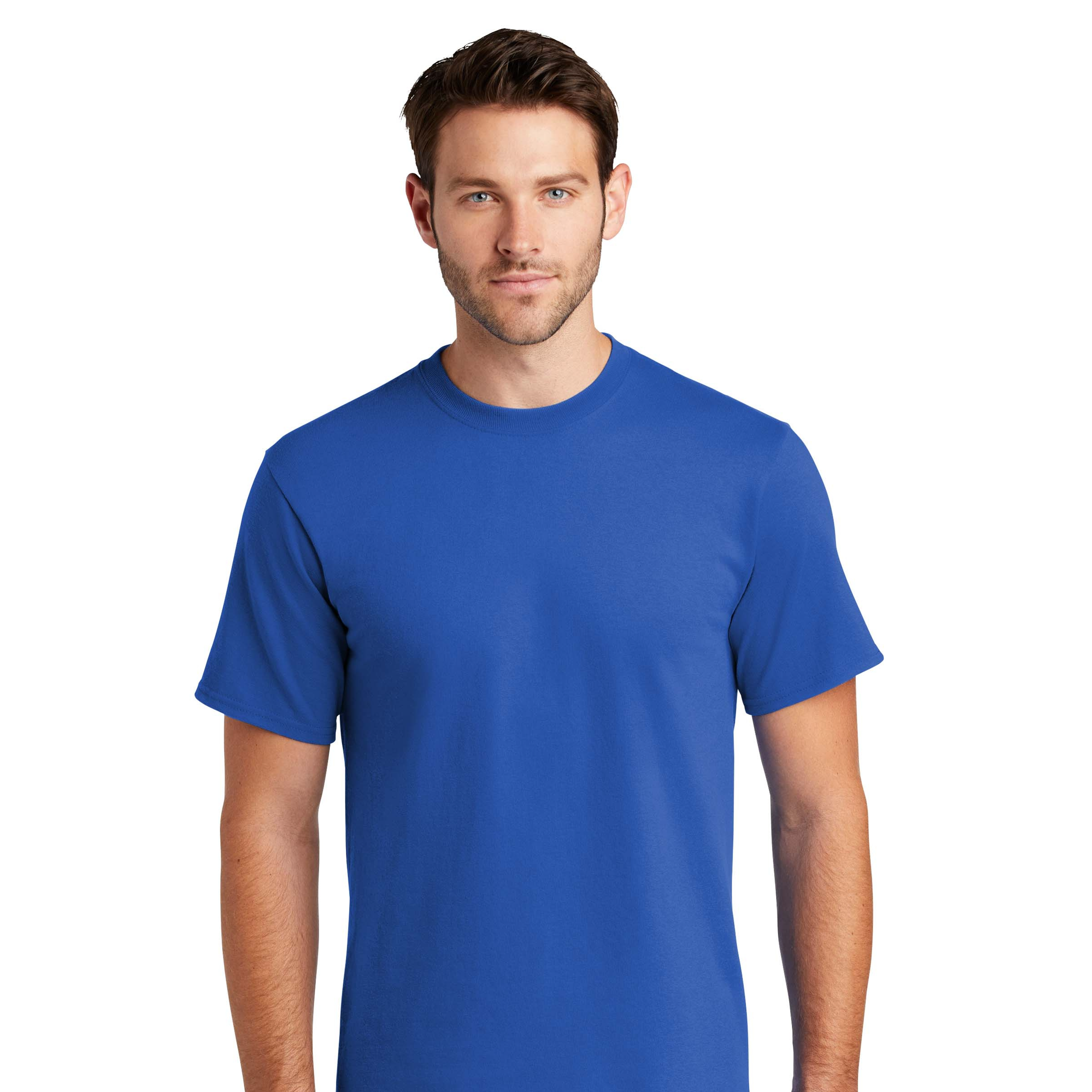 Port and Company Mens Essential Tee Shirt Royal Main Image