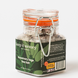 Keep It Savory Salts: Rosemary Sage Sea Salt
