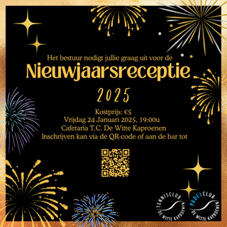 Nieuwjaarsreceptie 2025