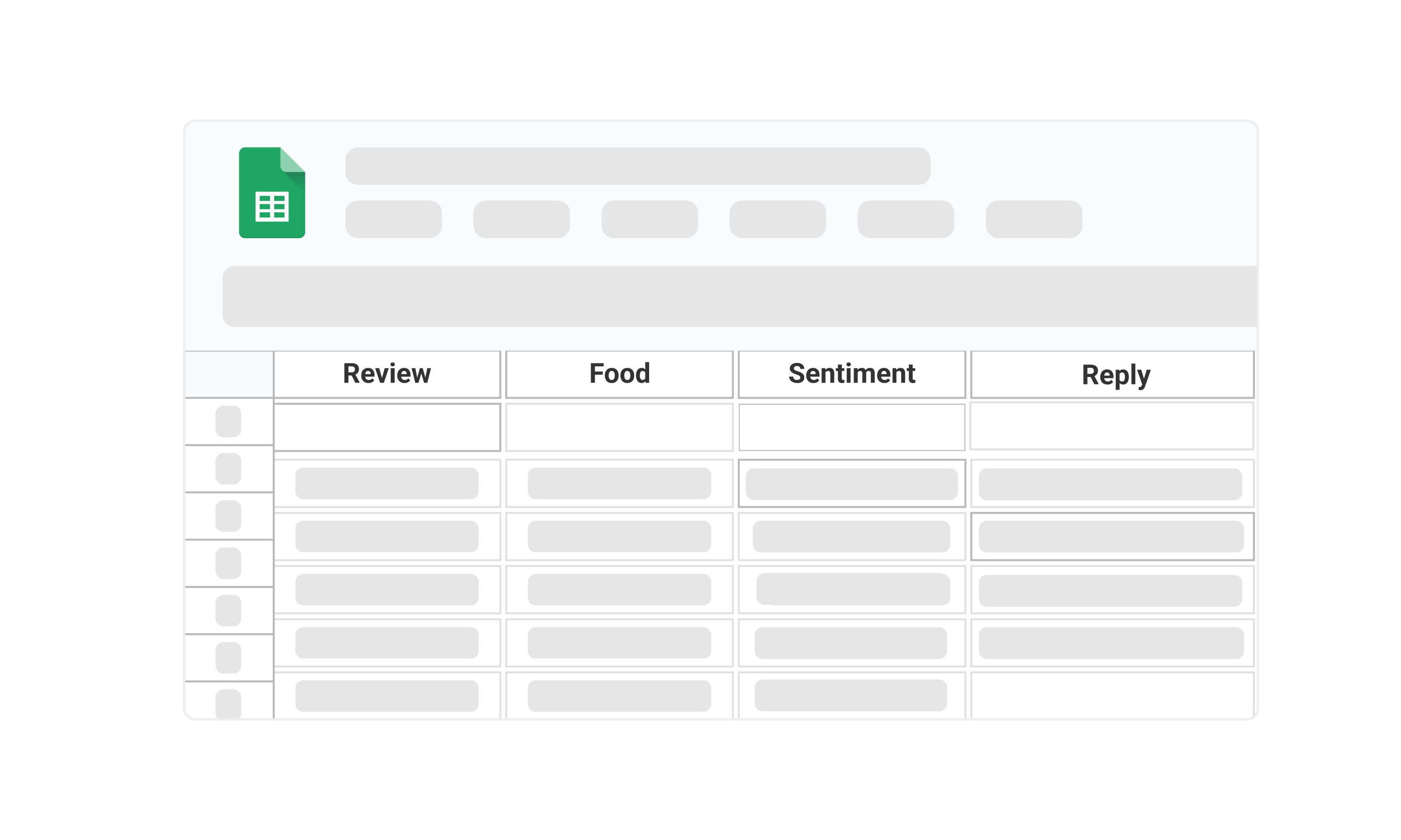 Finetune AI using data in Google Sheets